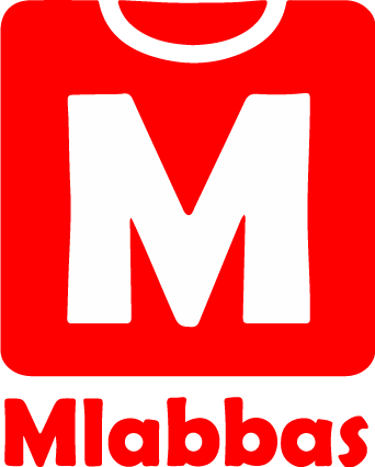 Mlabbas logo: custom T-shirt store in Amman