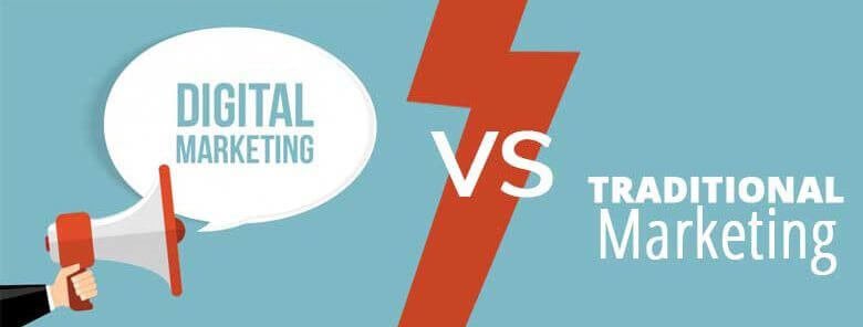 Digital Marketing Advantages Vs Traditional Marketing