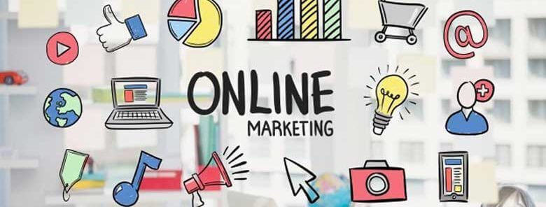 Online Marketing banner web icon