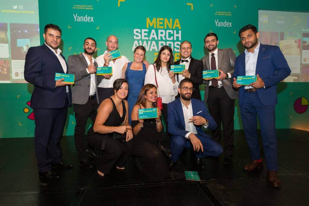 CHAIN REACTION SWEEPS SEVEN WINS AT THE MENA SEARCH AWARDS 2018