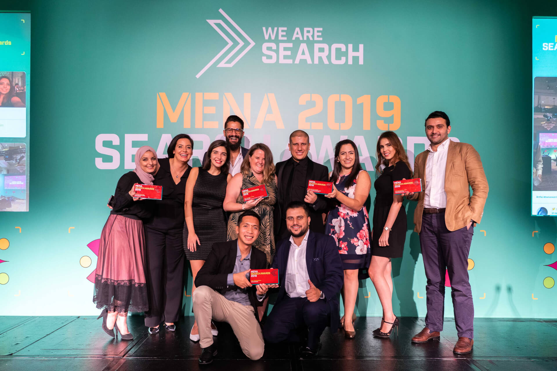 Chain Reaction Steals The Spotlight at The MENA Search Awards 2019