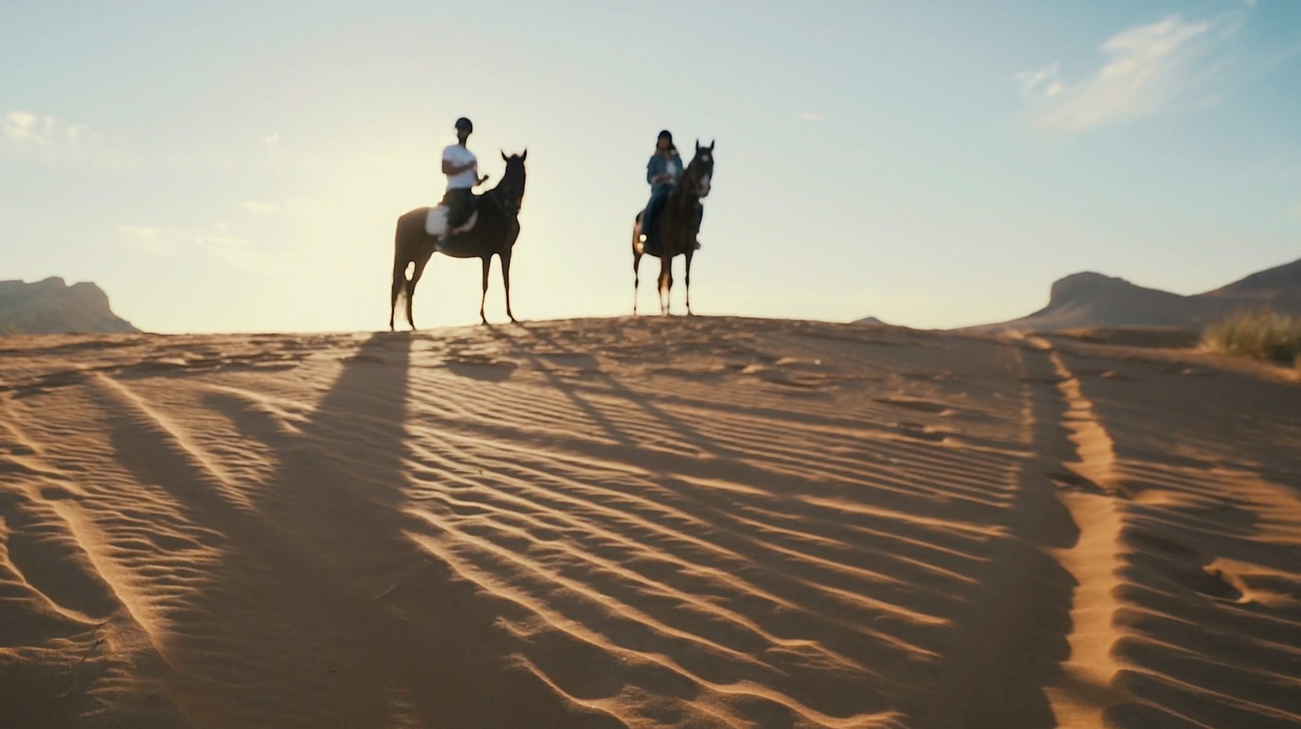 Desert horse riding